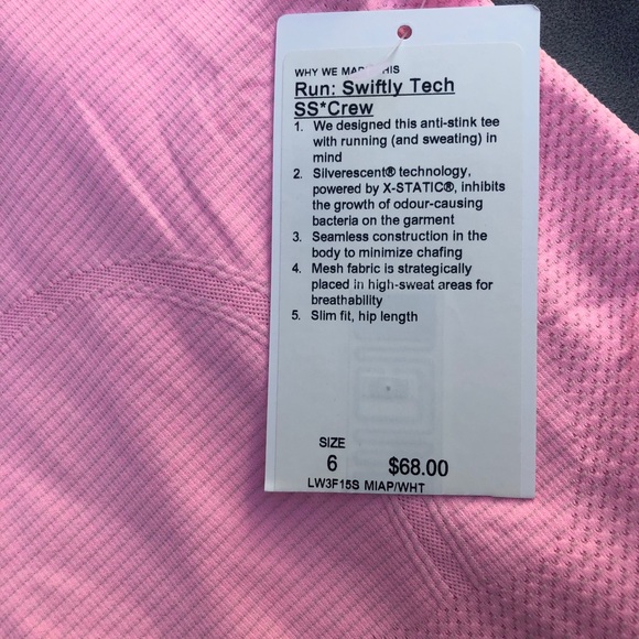 Lululemon run swiftly tech SS* crew - Picture 4 of 5